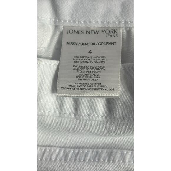 NWT Jones New York SoHo Crop Mid-rise Size 4 - Picture 6 of 7